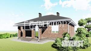 Дом 106м², 1-этажный, участок 10 сот.