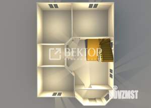 Таунхаус 314м², 3-этажный, участок 4 сот.