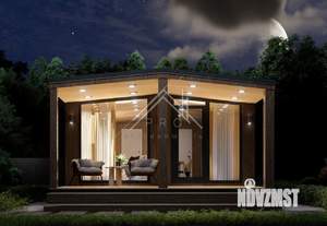 Дом 43м², 1-этажный, участок 1 сот.