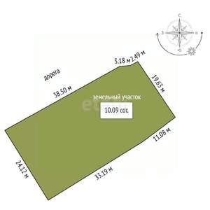 Дом 30м², 1-этажный, участок 10 сот.