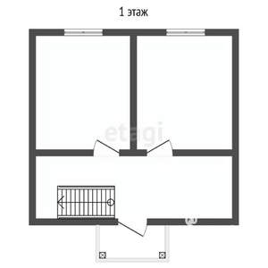 Дача 45м², 2-этажный, участок 6 сот.