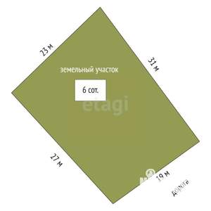 Дача 45м², 2-этажный, участок 6 сот.