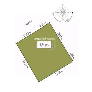 Дом 10м², 1-этажный, участок 6 сот.