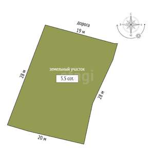 Дача 25м², 2-этажный, участок 6 сот.