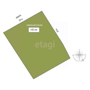 Дом 10м², 2-этажный, участок 5 сот.