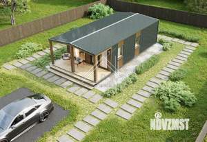 Дом 43м², 1-этажный, участок 1 сот.