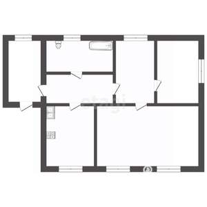 Дом 75м², 1-этажный, участок 5 сот.