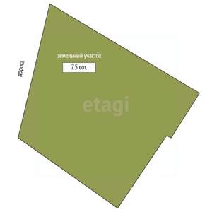 Дача 18м², 1-этажный, участок 8 сот.