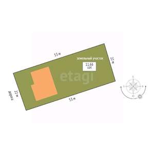 Дом 144м², 1-этажный, участок 12 сот.