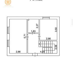 Дом 90м², 2-этажный, участок 4 сот.