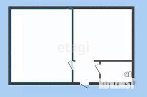 Дом 49м², 1-этажный, участок 10 сот.