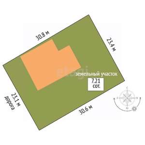 Дача 50м², 1-этажный, участок 4 сот.