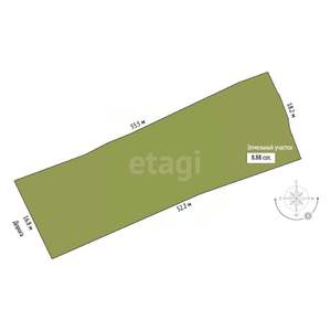 Дом 210м², 3-этажный, участок 9 сот.