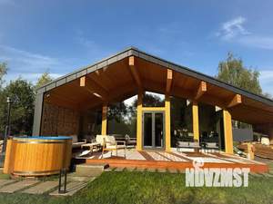 Дом 120м&sup2;, 1-этажный, посуточно, 