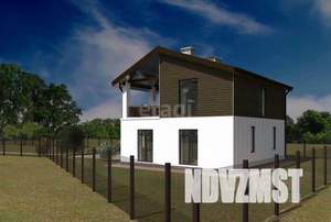 Дом 111м&sup2;, 2-этажный, участок 12 сот.  