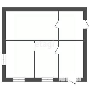 Дом 74м&sup2;, 1-этажный, участок 6 сот.  
