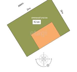 Дом 140м², 2-этажный, участок 4 сот.  
