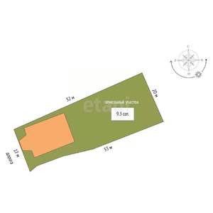 Дом 473м², 3-этажный, участок 9 сот.  