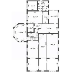 Дом 147м², 1-этажный, участок 9 сот.  