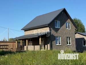 Дом 100м&sup2;, 2-этажный, участок 6 сот.  