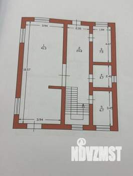 Коттедж 200м², 2-этажный, участок 11 сот.  