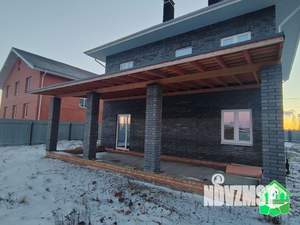 Коттедж 172м&sup2;, 2-этажный, участок 10 сот.  