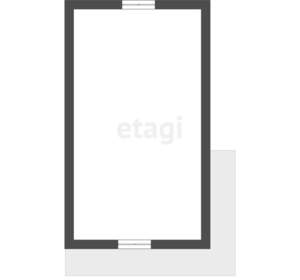 Дом 43м&sup2;, 2-этажный, участок 4 сот.  