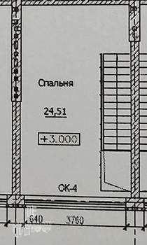 Дом 51м², 2-этажный, участок 2 сот.  