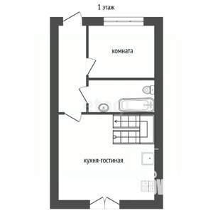 Таунхаус 80м², 2-этажный, участок 2 сот.  