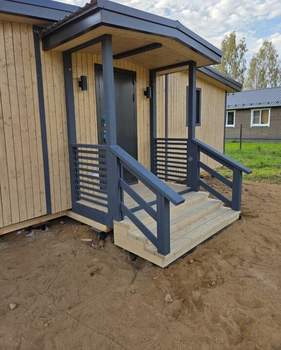 Дом 78м², 1-этажный, участок 8 сот.  