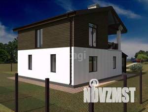 Дом 111м&sup2;, 2-этажный, участок 12 сот.  