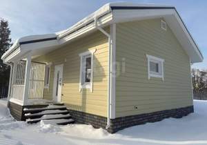 Дом 100м&sup2;, 1-этажный, участок 6 сот.  