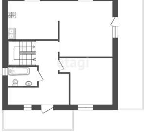 Дом 64м&sup2;, 1-этажный, участок 8 сот.  