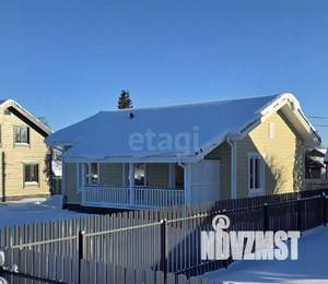 Дом 100м&sup2;, 1-этажный, участок 6 сот.  