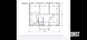 Дом 100м&sup2;, 1-этажный, участок 6 сот.  