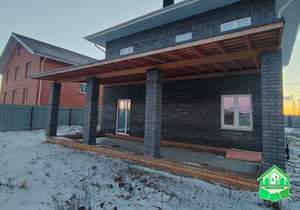 Дом 172м&sup2;, 2-этажный, участок 10 сот.  