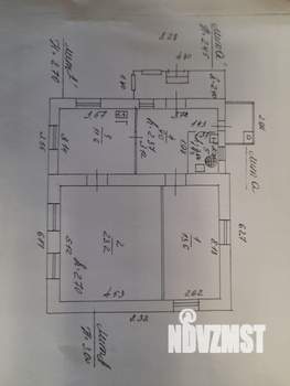 Дом 60м², 1-этажный, участок 6 сот.  