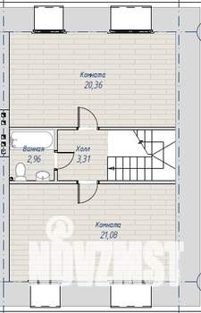 Таунхаус 150м², 3-этажный, участок 16 сот.  