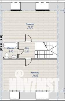Таунхаус 150м², 3-этажный, участок 16 сот.  