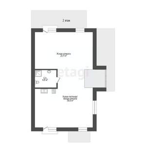 Таунхаус 146м&sup2;, 2-этажный, участок 4 сот.  