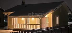 Дом 100м&sup2;, 1-этажный, участок 6 сот.  