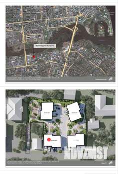 Таунхаус 305м&sup2;, 3-этажный, участок 1 сот.  