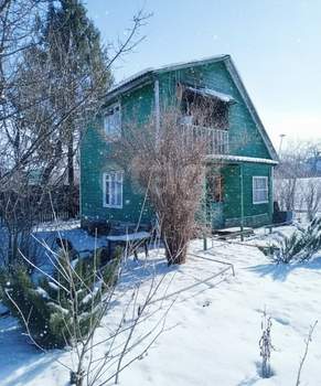 Дом 72м&sup2;, 2-этажный, участок 6 сот.  