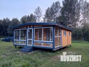 Дом 54м&sup2;, 1-этажный, участок 8 сот.  