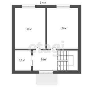 Дом 162м², 2-этажный, участок 8 сот.  