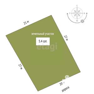 Дача 31м², 2-этажный, участок 5 сот.  