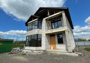 Дом 209м&sup2;, 2-этажный, участок 9 сот.  