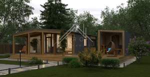 Дом 75м&sup2;, 1-этажный, участок 1 сот.  