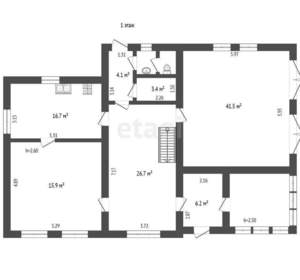 Дом 327м², 2-этажный, участок 10 сот.  