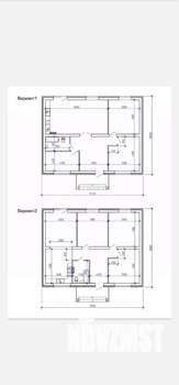 Дом 100м&sup2;, 1-этажный, участок 8 сот.  